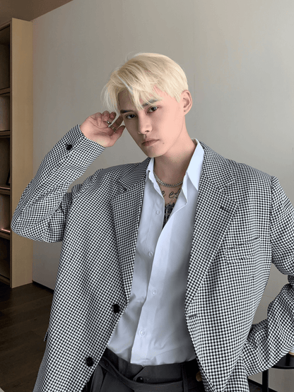 [CUIBUJU] Korean loose oversize casual shirt st2063