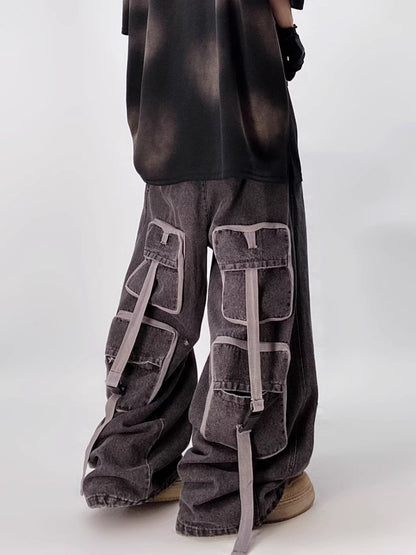 [UUCSCC] multi-pocket jeans ST2517