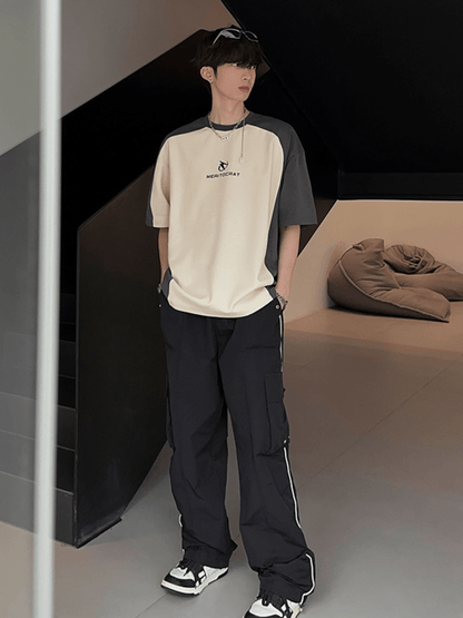 [JH HOMME] loose summer half-sleeve design t-shirt st2258