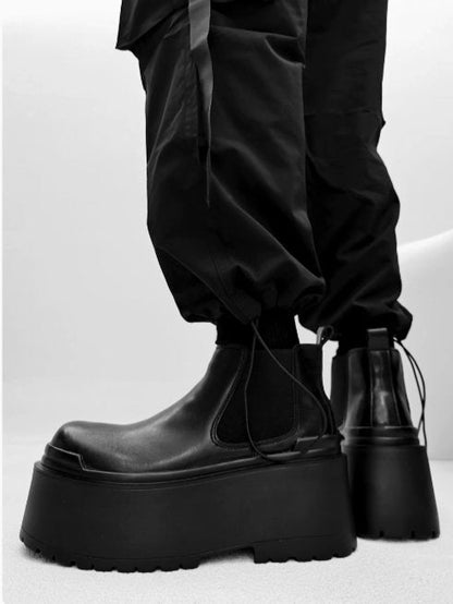 leather big head Derby shoes st2644