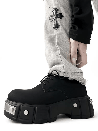 Iron-toe Derby Shoes st2129