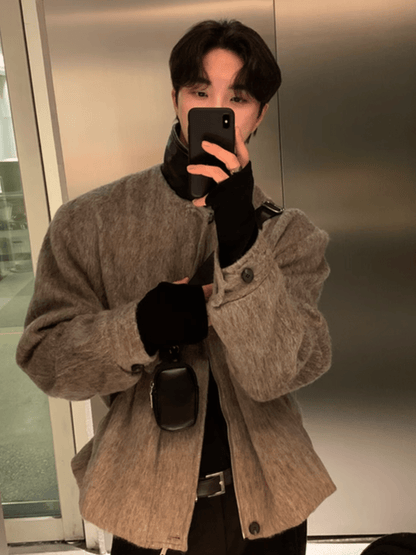 [MRCYC] deerskin velvet short jacket st1780