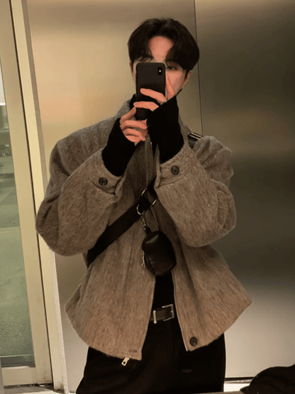 [MRCYC] deerskin velvet short jacket st1780