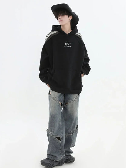 [INSstudios] METAL HOLE BREAKING JEANS ST1231