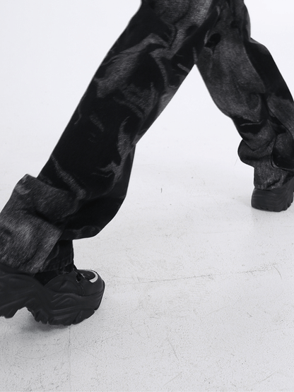 American retro straight jeans st1682