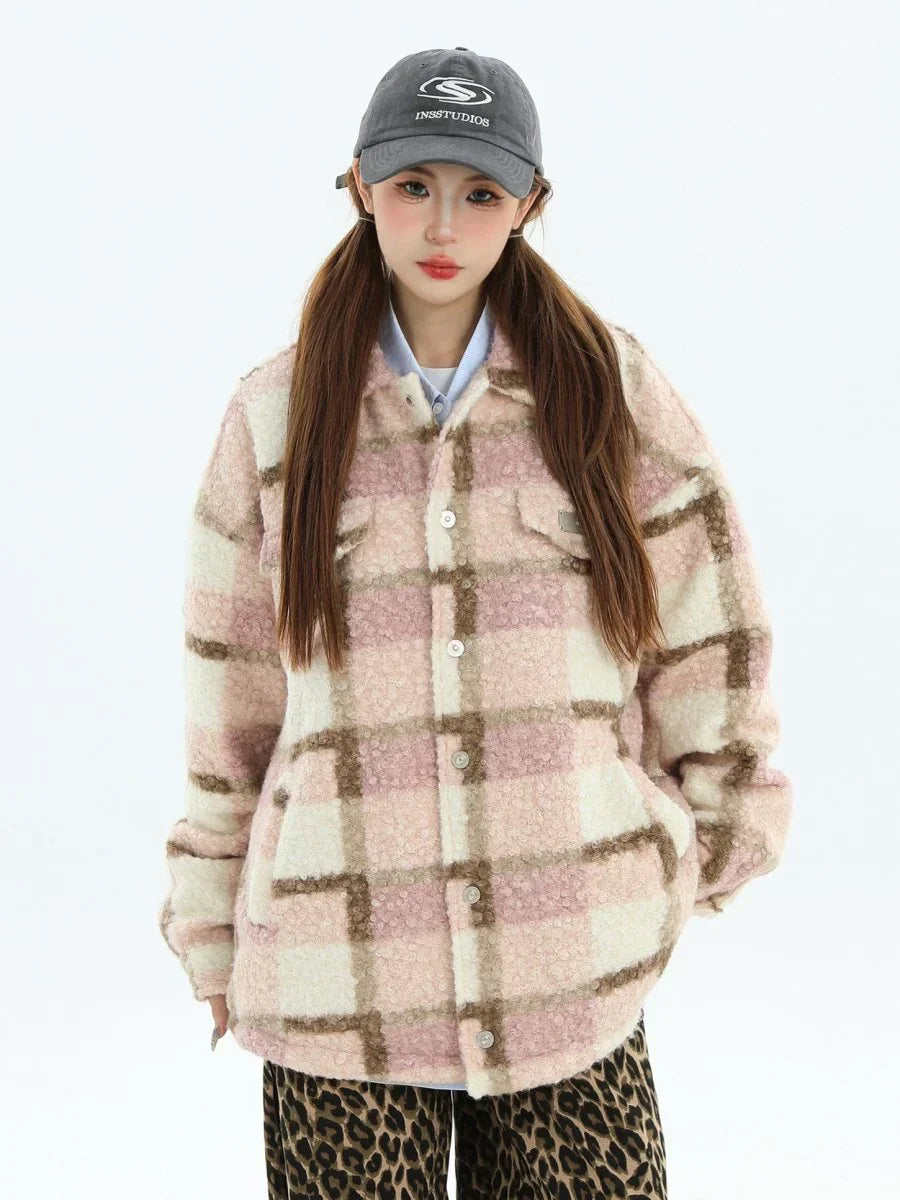 [INSstudios] TWEED COTTON JACKET ST1067