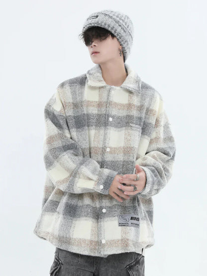[INSstudios] LOGO LOOSE LAPEL JACKET ST1239