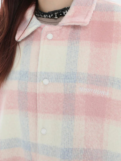 [INSstudios] LOGO LOOSE LAPEL JACKET ST1239