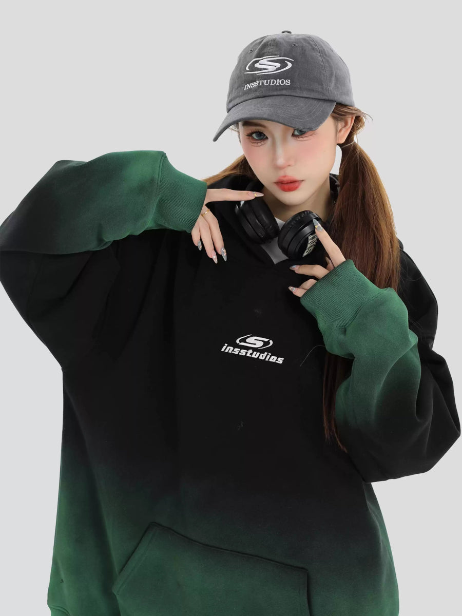 [INSstudios] LOOSE HOODIE ST1238