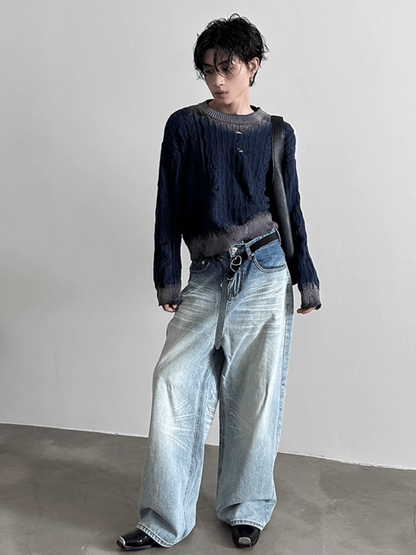 [GENESISBOY] Washed Jeans st1839