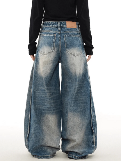 [MRNEARLY] aged jeans st1843